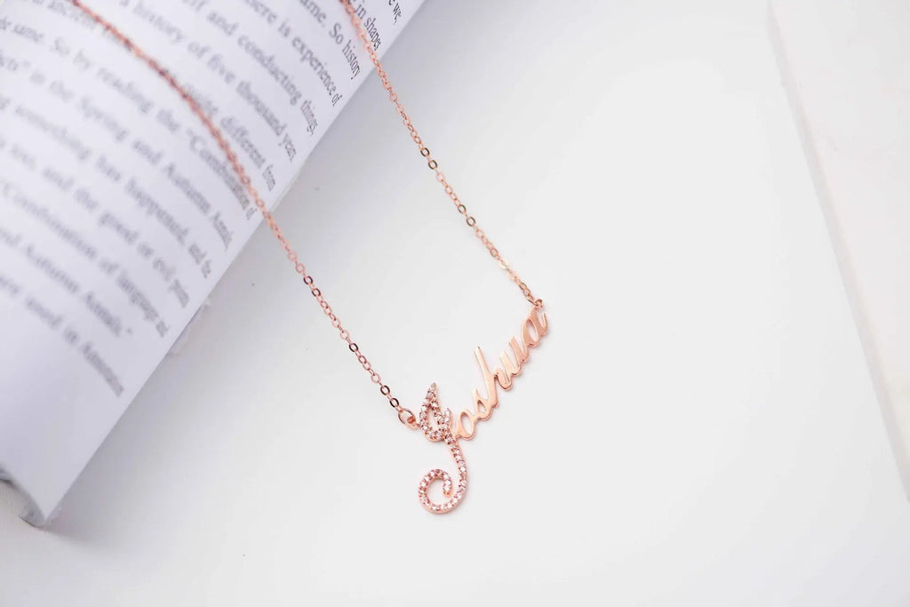 925 silver personalised pendant necklace