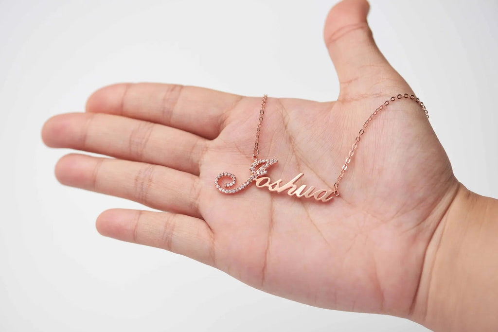 925 silver personalised pendant necklace