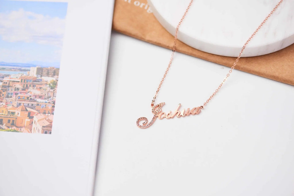 925 silver personalised pendant necklace