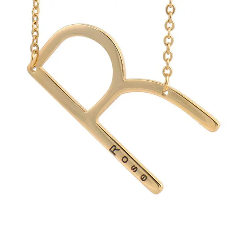 Personalised Initial Pendant Necklace
