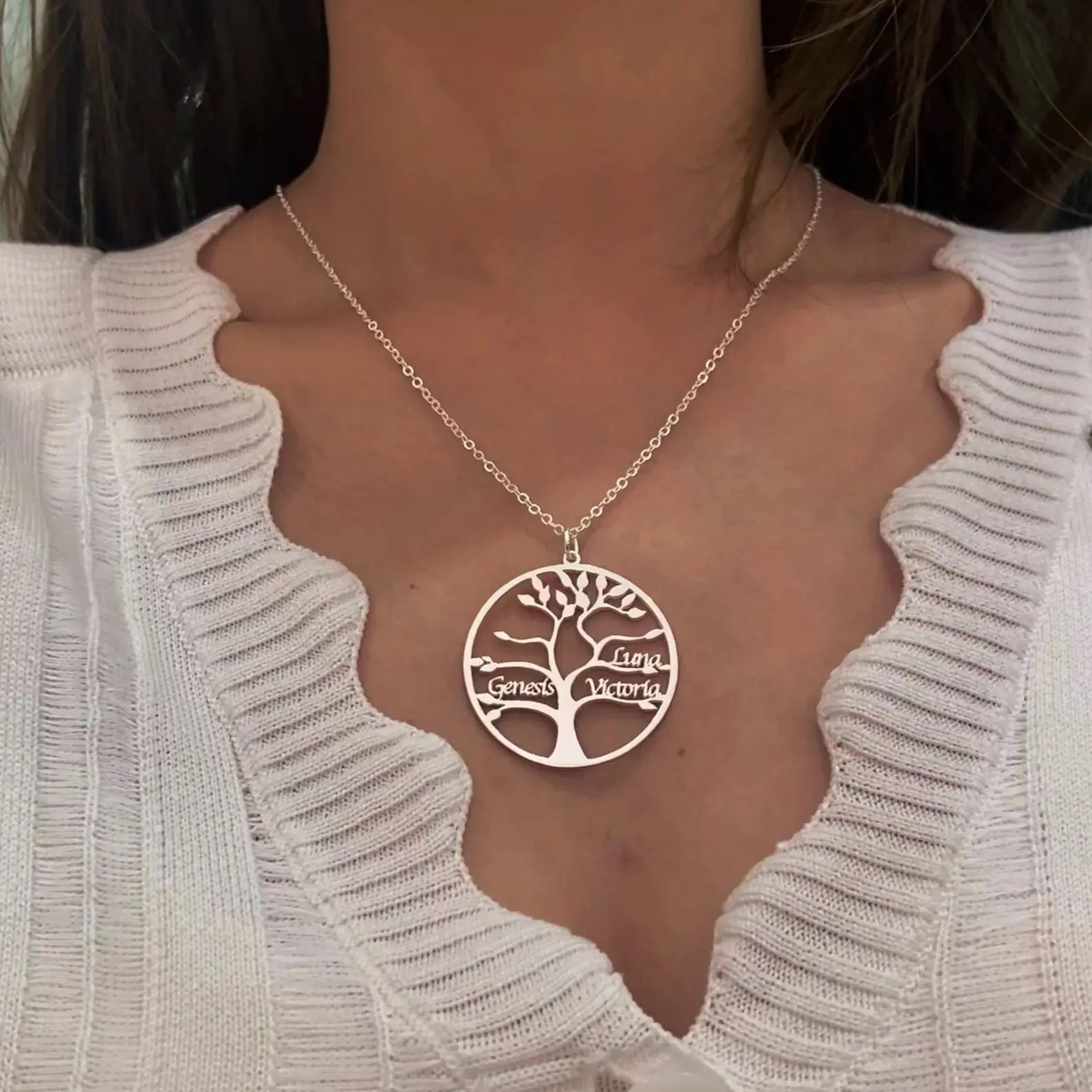 Tree of Life bohemian necklace