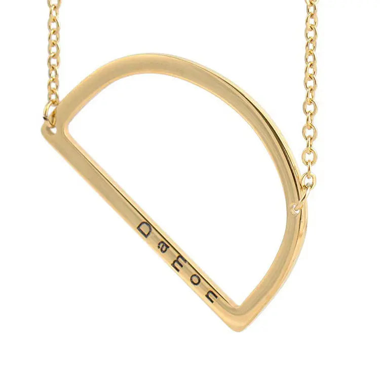 Personalised Initial Pendant Necklace