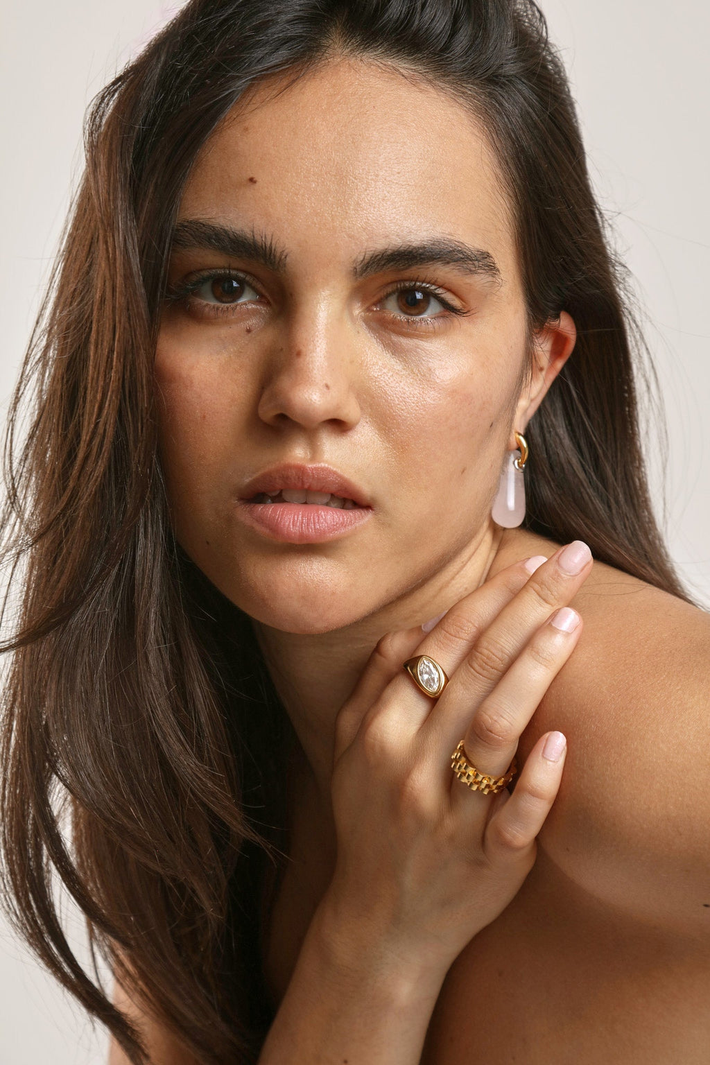 Pear Drop Signet Ring-3