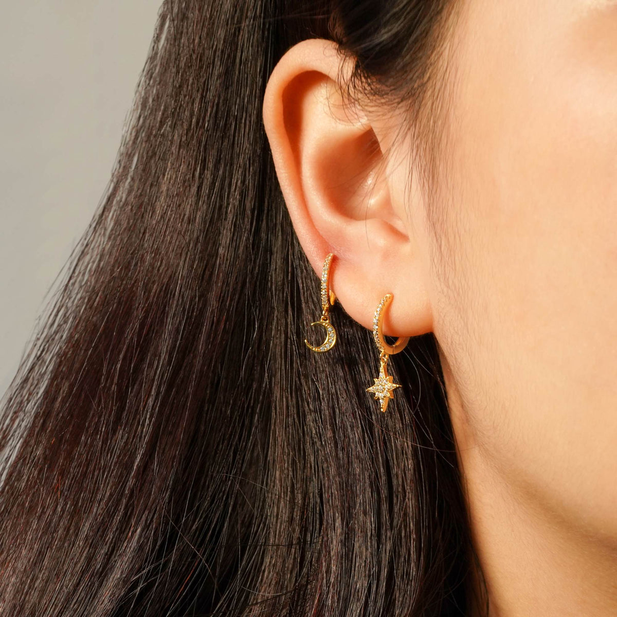 ELEANOR HOOPS 1CM-1