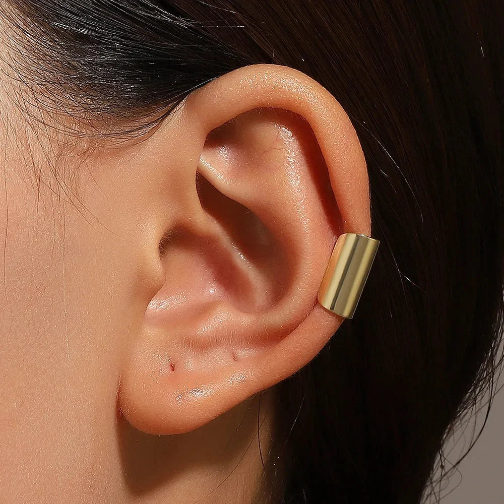 Geometric Non-Piercing Ear Cuff