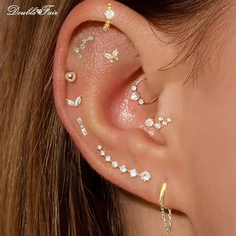 Y2K Chain Cartilage Earring