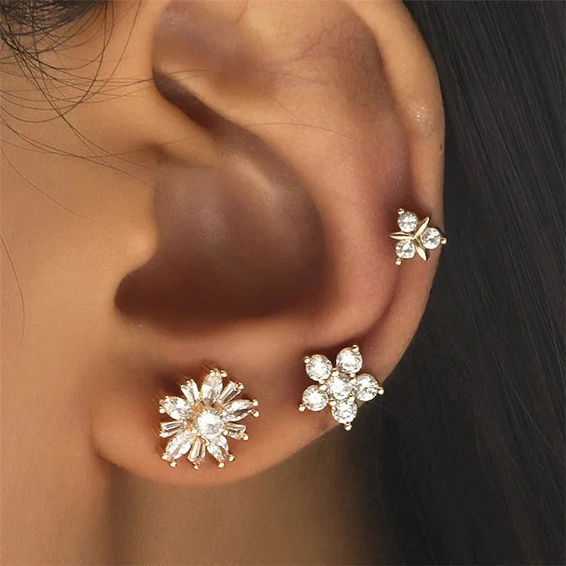 Crystal Rhinestone Non-Piercing Ear Cuff