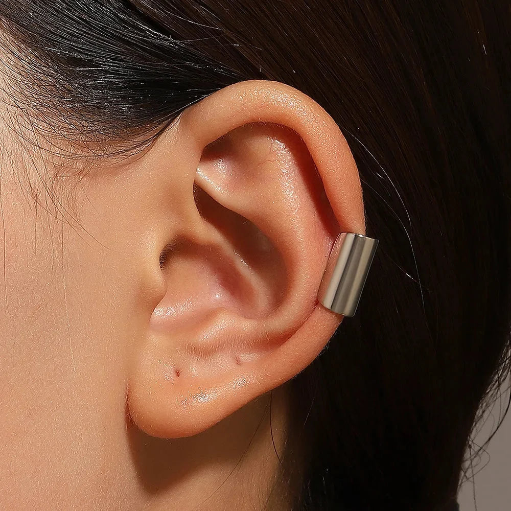 Geometric Non-Piercing Ear Cuff