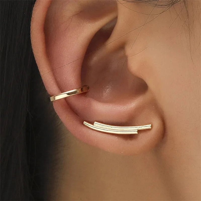 Crystal Rhinestone Non-Piercing Ear Cuff