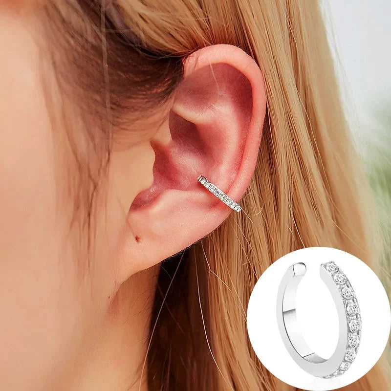 Crystal Rhinestone Non-Piercing Ear Cuff