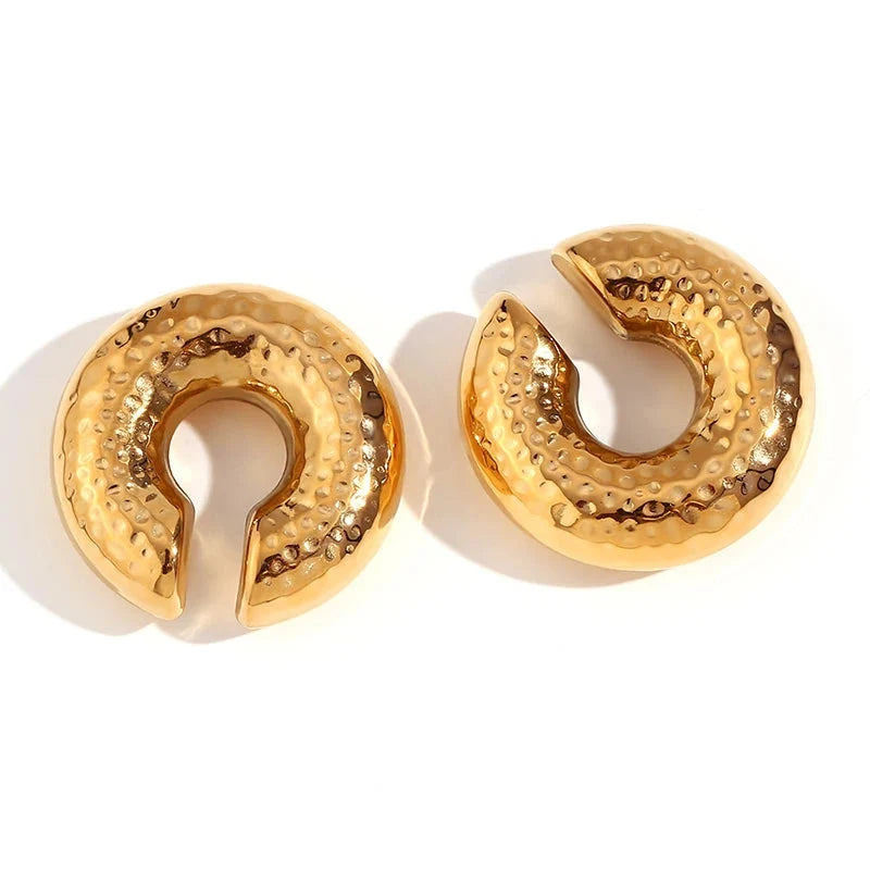 Smooth C-Shaped Non-Piercing Ear Cuffs