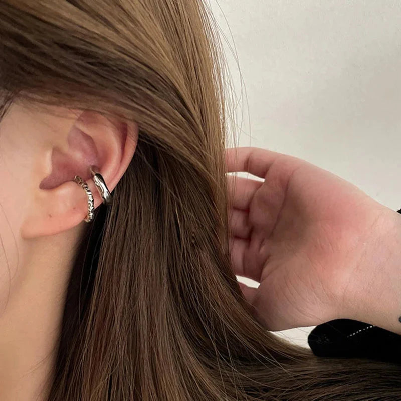 Geometric Non-Piercing Ear Cuff