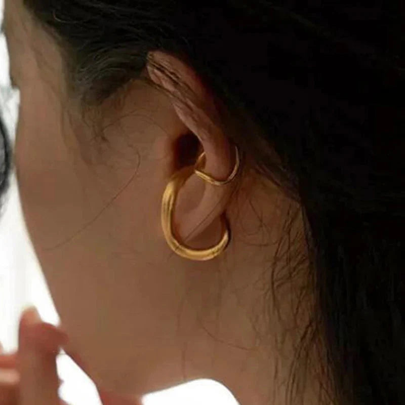 Geometric Non-Piercing Ear Cuff