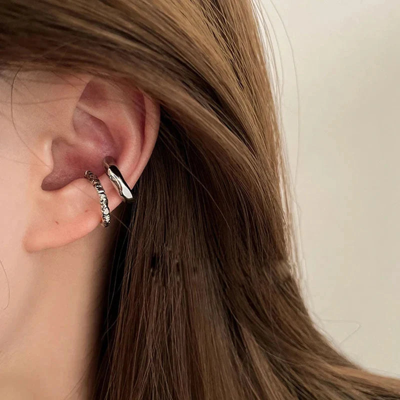 Geometric Non-Piercing Ear Cuff