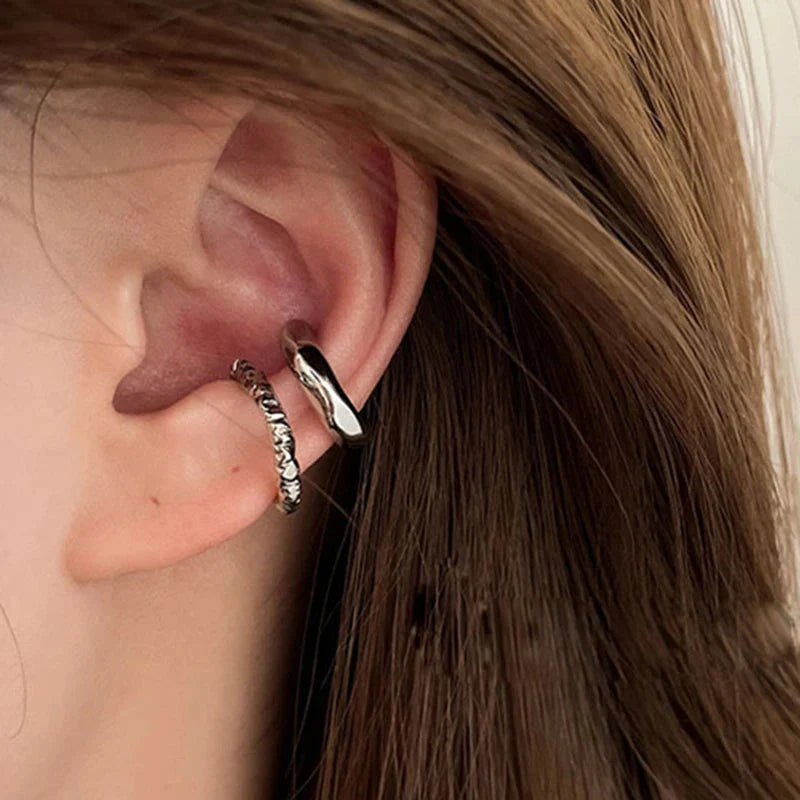 Geometric Non-Piercing Ear Cuff