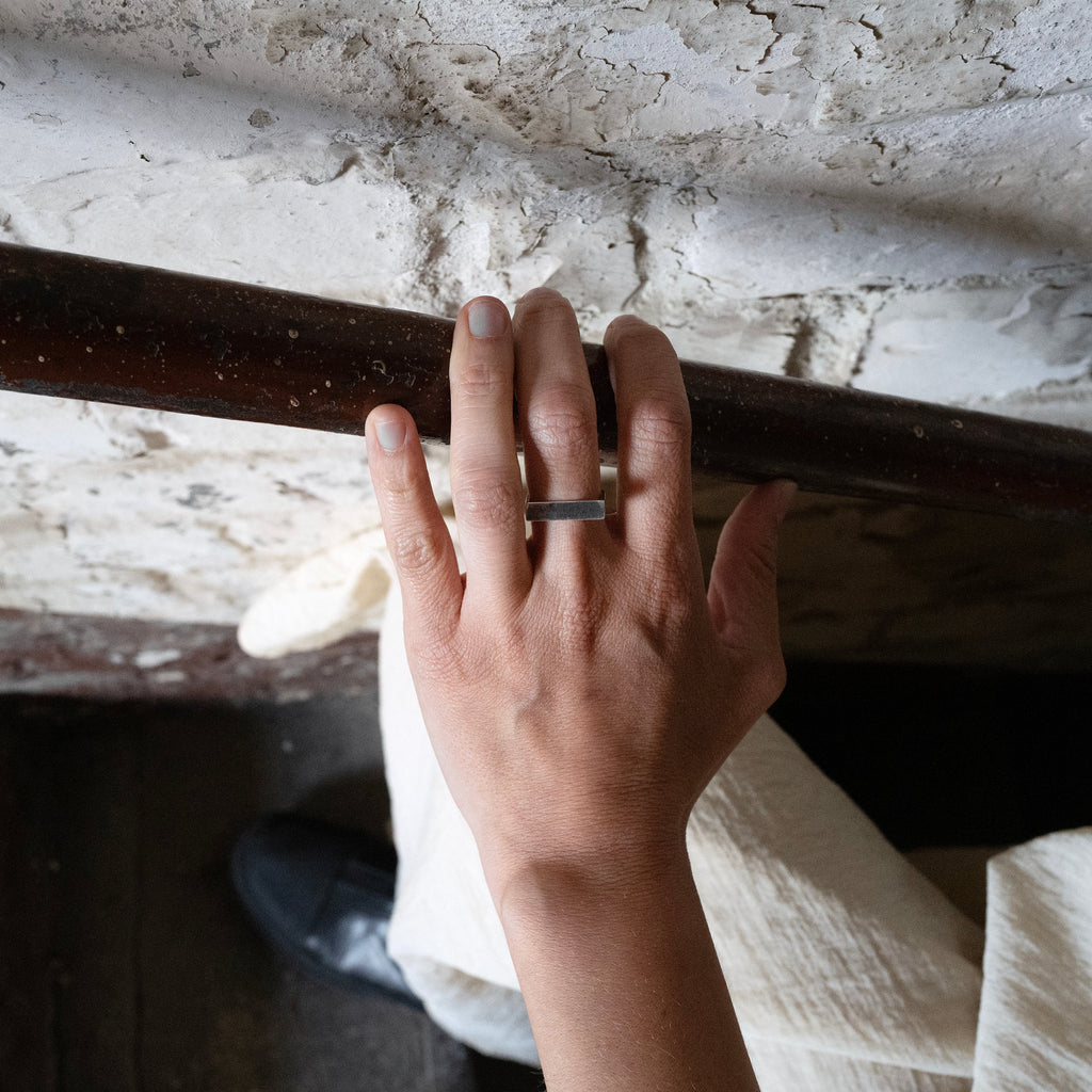 ARK Silver Ring | Sculptural Jewelry-4