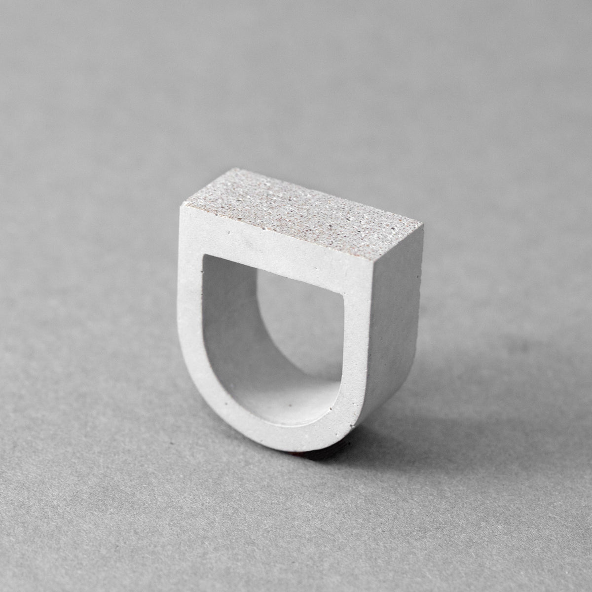ARK Concrete Ring | Sculptural Jewelry-3