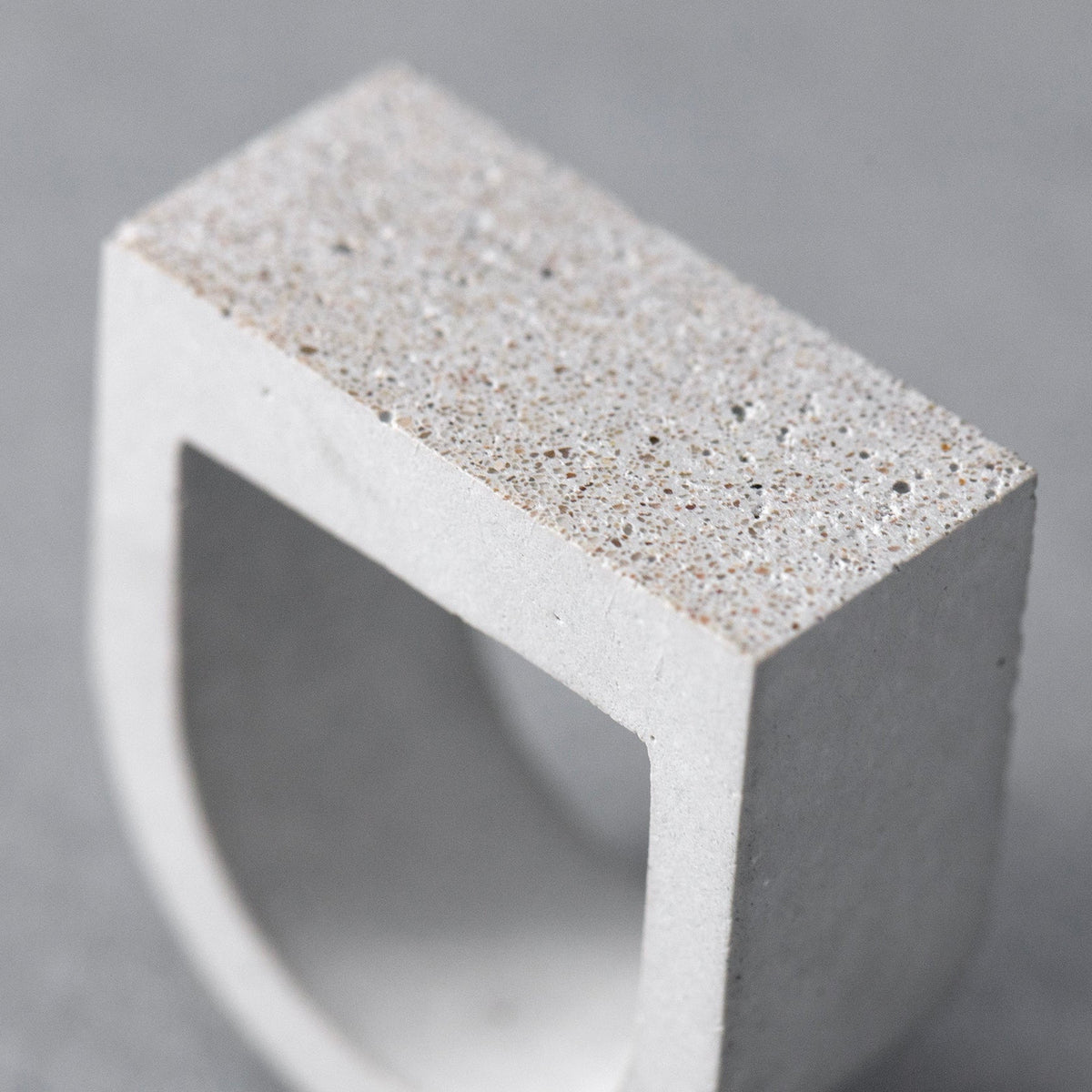 ARK Concrete Ring | Sculptural Jewelry-0