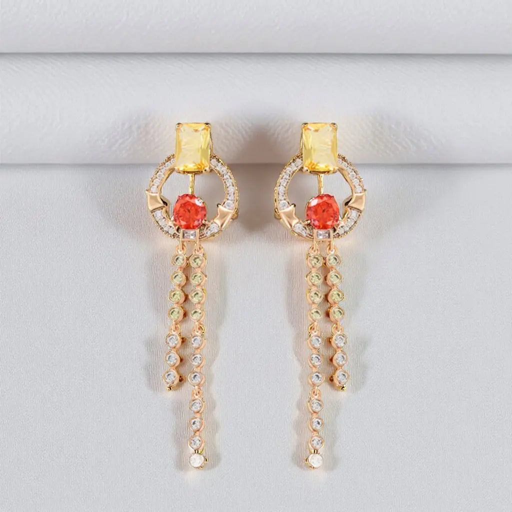 The ELVIRA Crystal Earrings product photo