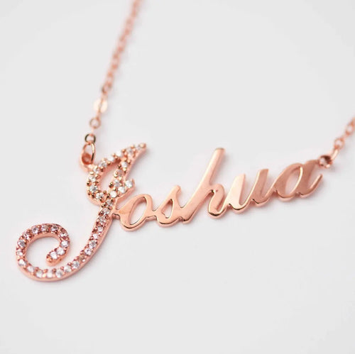 925 silver personalised pendant necklace