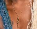 ACACIA branch sterling silver necklace