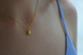 Minimalist Gold-Plated Sea Shell Necklace