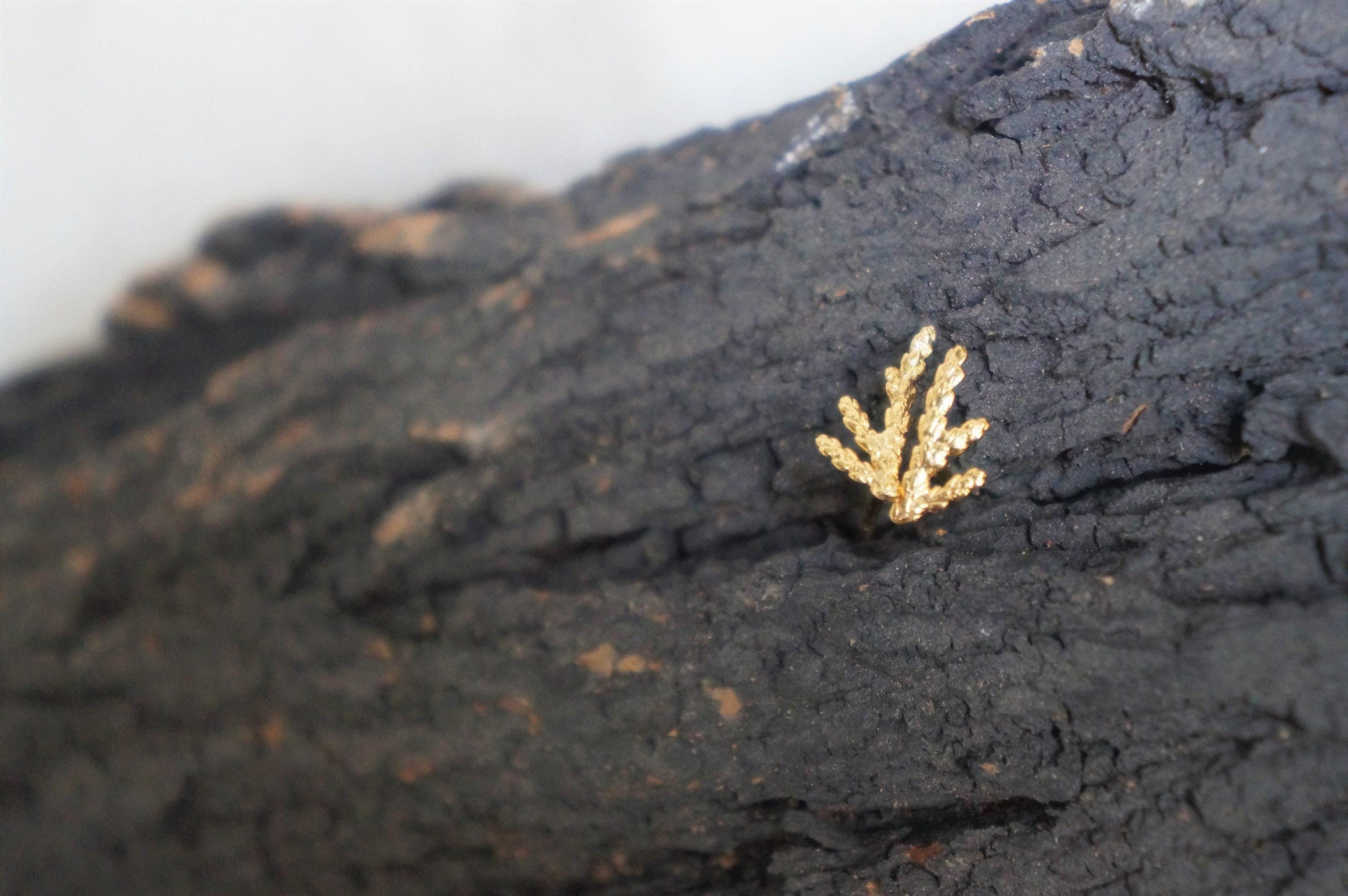 CYPRESS sterling silver stud earrings