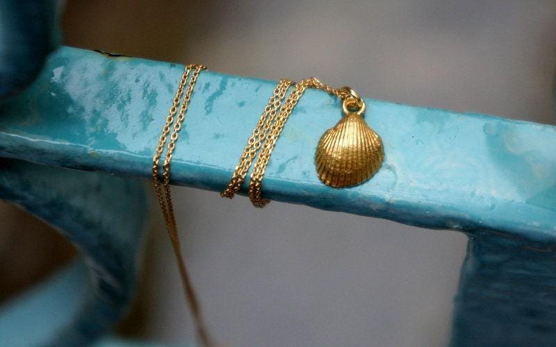 Sea Shell Pendant Necklace