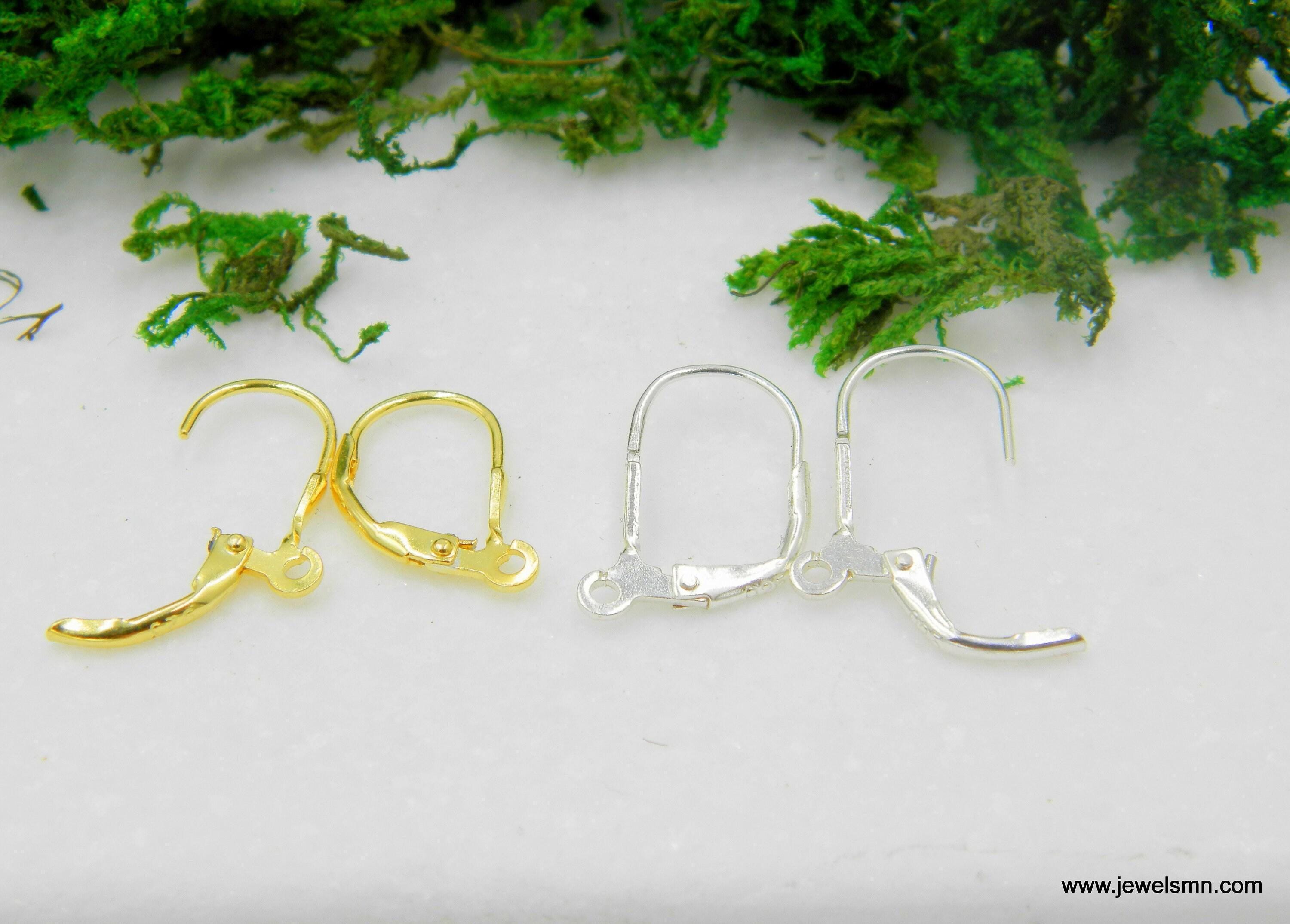 OLIVE branch sterling silver earrings