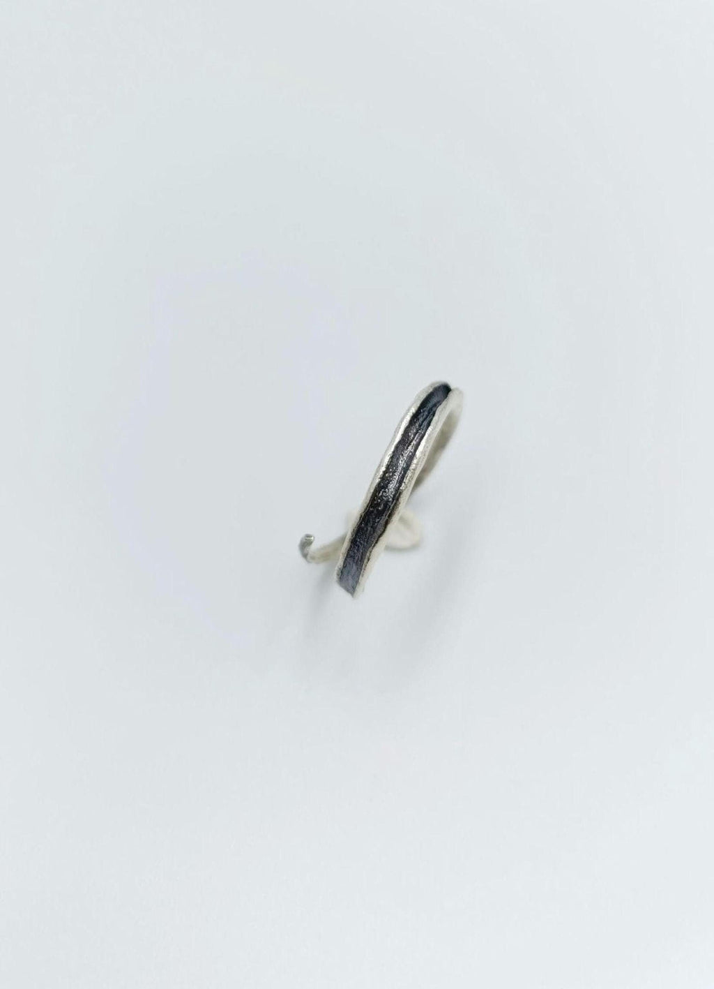 Gold  Olive Twig Ring, Handmade Minimalist Jewelry, Natural Stack Band, Gift for Good Fortune, Eco Sustainable Sterling Silver 925-1