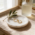 Gold Mini Hoop Earrings, Solid Gold Jewelry, Olive Branch Earrings, Gift for Her, Birthday Gift for Women, Handmade Jewelry, Boho Fashion-0