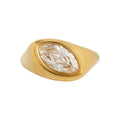 Pear Drop Signet Ring-0